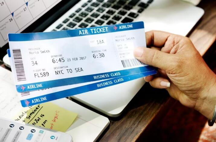 open flight ticket